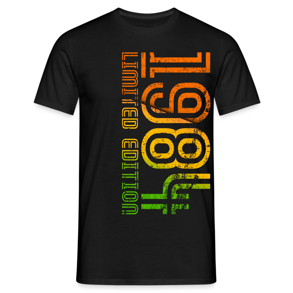 40. Geburtstag Jahrgang 1984 Limited Edition Geburtstags Geschenk T-Shirt - Schwarz