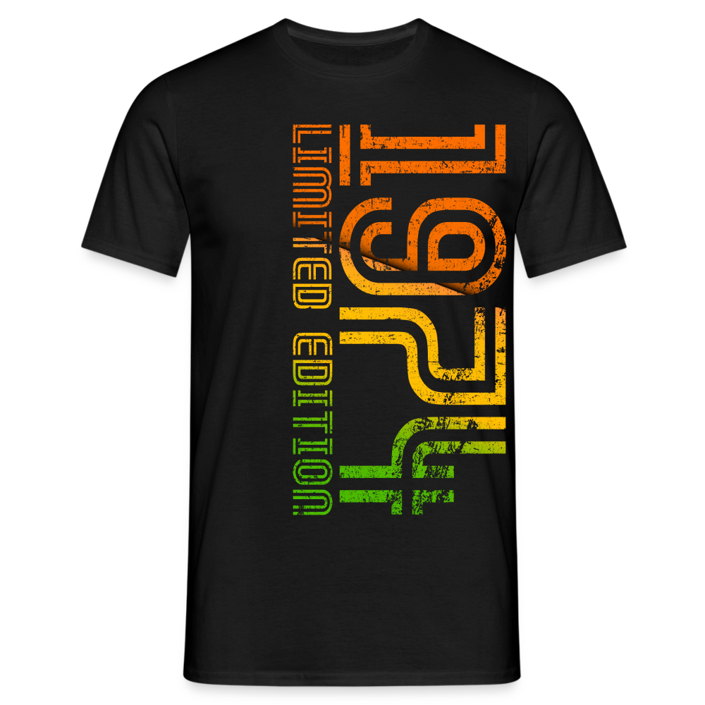 50. Geburtstag Jahrgang 1974 Limited Edition Geburtstags Geschenk T-Shirt - Schwarz