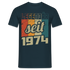 50.Geburtstag - Legendär seit 1974 - Retro Style - Limited Edition T-Shirt - Navy