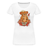 Horror Teddy Bär - Ich Bin Okay Lustig - Frauen Premium T-Shirt - weiß
