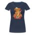 Horror Teddy Bär - Ich Bin Okay Lustig - Frauen Premium T-Shirt - Navy