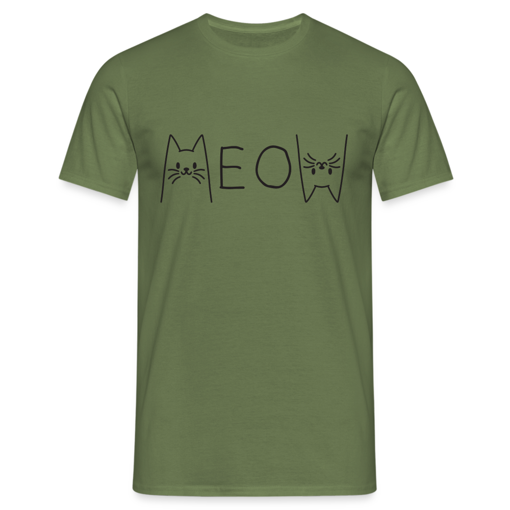 Süße Katzen Kitty Baby Katze Katzen Liebhaber T-Shirt - Militärgrün