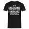 Bauzeichner T-Shirt Bin Bauzeichner und kein Konditor Lustiges Witziges Shirt - Schwarz