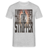 Arbeite härter als eine hässliche Stripperin - Sarkasmus - Witziges T-Shirt - Grau meliert
