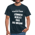 Wenn Du das lesen kannst bring mir Wein aber leise T-Shirt - Navy