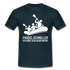 Paddel schneller, ich höre Schlager Musik Lustiges T-Shirt - Navy