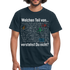 Für Mathe Lehrer Welchen Teil hast Du nicht verstanden T-Shirt - Navy
