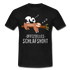 Panda Faultier Offizielles Schfafshirt Lustiges T-Shirt - Schwarz