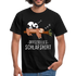 Panda Faultier Offizielles Schfafshirt Lustiges T-Shirt - Schwarz