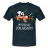 Panda Faultier Offizielles Schfafshirt Lustiges T-Shirt - Navy