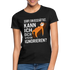 Faultier bin beschäftigt kann ich dich später ignorieren lustiges Frauen T-Shirt - Schwarz