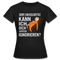 Faultier bin beschäftigt kann ich dich später ignorieren lustiges Frauen T-Shirt - Schwarz