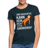 Faultier bin beschäftigt kann ich dich später ignorieren lustiges Frauen T-Shirt - Navy