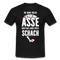 Die Hand voller Asse Doch das Leben spielt Schach T-Shirt - Schwarz