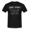 Liebes Karma Du hast ein paar Leute vergessen Sarkasmus T-Shirt - Schwarz
