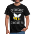 Imker Geschenk T-Shirt Optimismus heißt umgekehrt SUMSI MIT PO - Schwarz