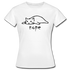 Faule Katze NOPE Lustiges Frauen T-Shirt Geschenk Katzenliebhaber - Weiß
