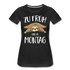 Faultier Zu Früh Und Zu Montag Lustiges Frauen Premium T-Shirt - Schwarz