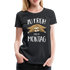 Faultier Zu Früh Und Zu Montag Lustiges Frauen Premium T-Shirt - Schwarz