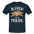 Faultier Zu Früh Und Zu Montag Lustiges T-Shirt - Navy