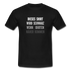 Lustig Dieses T-Shirt wird Schwarz wenn Idioten näher kommen Sarkasmus - Schwarz