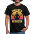 Yoga Geschenk T-Shirt Einatmen Ausrasen Lusig - Schwarz