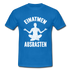 Yoga Geschenk Einatmen Ausrasen Lustige T-Shirt - Royalblau