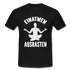 Yoga Geschenk Einatmen Ausrasen Lustige T-Shirt - Schwarz