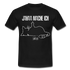 Faule Katze Mittelfinger Jahaa Mache ich - Später Lustiges T-Shirt - Schwarz