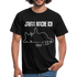 Faule Katze Mittelfinger Jahaa Mache ich - Später Lustiges T-Shirt - Schwarz