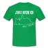 Faule Katze Mittelfinger Jahaa Mache ich - Später Lustiges T-Shirt - Kelly Green
