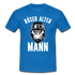 Biker zorniger Gorilla Böser alter Mann Geschenkidee T-Shirt - Royalblau