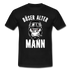 Biker zorniger Gorilla Böser alter Mann Geschenkidee T-Shirt - Schwarz
