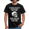 Sarkasmus Ich sag dir was mit der Gesellschaft nicht stimmt Totenkopf T-Shirt - Schwarz