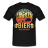 Camping Womo Geschenkidee Camping und Bier T-Shirt - Schwarz