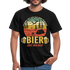 Camping Womo Geschenkidee Camping und Bier T-Shirt - Schwarz