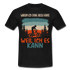 Fahrradfahrer Warum ich ohne Akku fahre weil ich es kann T-Shirt - Schwarz