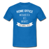 Home Office Mitarbeiter Des Monats Seit März 2020 T-Shirt - Royalblau