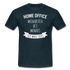 Home Office Mitarbeiter Des Monats Seit März 2020 T-Shirt - Navy