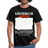 18. Geburtstag Gästebuch erst unterschreiben dann gibt's Alkohol T-Shirt - Schwarz