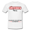 18. Geburtstag Gästebuch wer unterschreibt kriegt einen Schnaps T-Shirt - Weiß