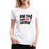 Bin da kann los gehen Lustiges Frauen Premium T-Shirt - Weiß