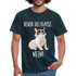 Grummelige Katze Keine Lust bevor du fragst NEIN T-Shirt - Navy