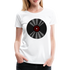 Vintage Schallplatte Retro Vinyl Frauen Premium T-Shirt - Weiß