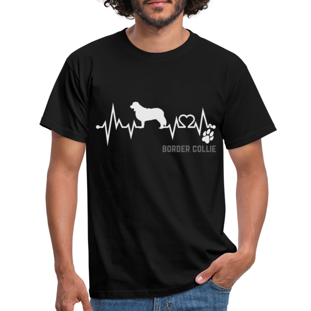 Hundeliebhaber Border Collie T-Shirt - Schwarz