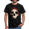 Totenkopf Verwaschen T-Shirt - Schwarz