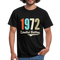 50. Geburtstag Geschenk T-Shirt Geboren 1972 Limited Edition - Schwarz