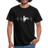 EKG Biker Motorradfahrer Herzschlag Heart Beat T-Shirt - Schwarz