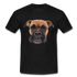 Hundefreunde Bulldog Lustiges T-Shirt - Schwarz