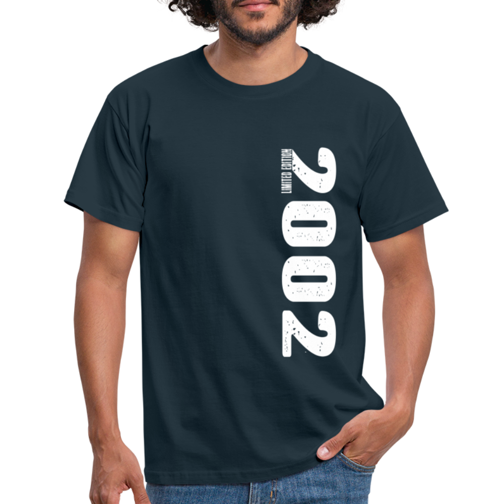20. Geburtstag 2002 Limited Edition Geschenk T-Shirt - Navy